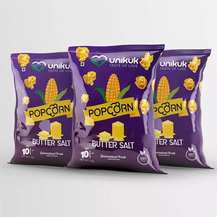 Unikuk® Popcorn | Branding & Packaging